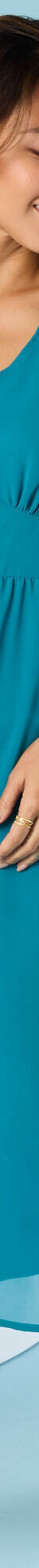 Robe longue Spécial Petites, voile uni (vert canard) Robe longue Spécial Petites, voile uni (vert canard)